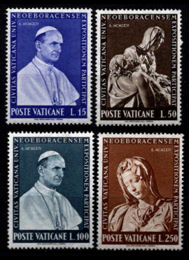 Vatikanas, pilna serija, MiNr 450-453 MNH**