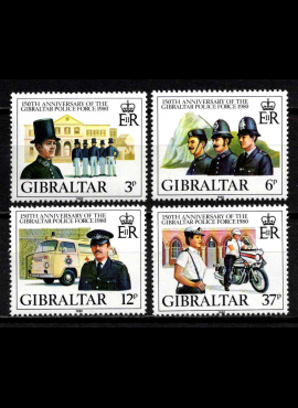 Gibraltaras, pilna serija, MiNr 401-404 MNH**