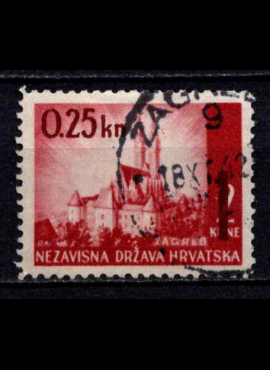 Kroatija, MiNr 82 Used (O)