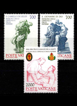 Vatikanas, pilna serija, MiNr 894-896 MNH**