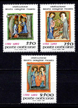  Vatikanas, pilna serija, MiNr 973-975 MNH**