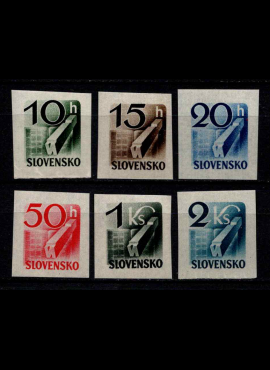 Slovakija, pilna serija, MiNr 115-120 MNH**