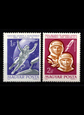 Vengrija, pilna oro pašto serija, MiNr 2120-2121 MNH**