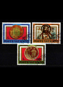 Vatikanas, pilna serija, MiNr 664-666 Used (O)