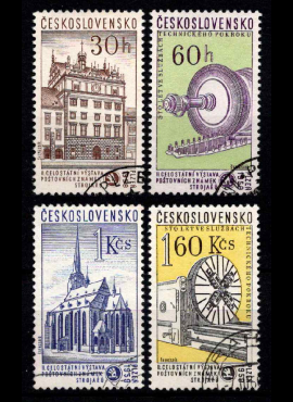 Čekoslovakija, pilna serija, MiNr 1133-1136 Used (O)