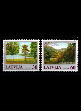 Latvija, pilna serija, MiNr 496-497 MNH**