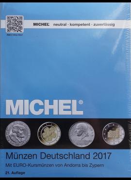 Vokietijos monetų 2017 m. katalogas MICHEL (21 leidimas)