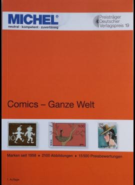Teminis pašto ženklų katalogas MICHEL "Komiksai – visas pasaulis" (1 leidimas)