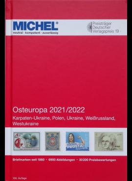 MICHEL 2021-2022 m. Rytų Europos valstybių pašto ženklų katalogas (106 leidimas)