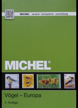 Teminis pašto ženklų katalogas MICHEL "Paukščiai – Europa" (4 leidimas)