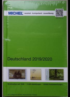 Vokietijos pašto ženklų katalogas MICHEL 2019-2020 m. (106 leidimas)
