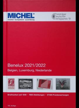 Beniliukso pašto ženklų katalogas MICHEL 2021-2022 m. (106 leidimas)