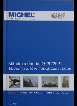 Viduržemio jūros regiono šalių pašto ženklų katalogas MICHEL 2020/21 m. (105 leidimas)