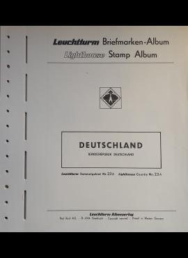 Vokietijos Federacinė Respublika (VFR), iliustruoti albumo lapai Leuchtturm