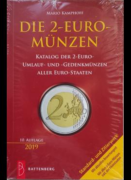 Battenberg 2-EURO monetų 2019 metų katalogas (10 leidimas)