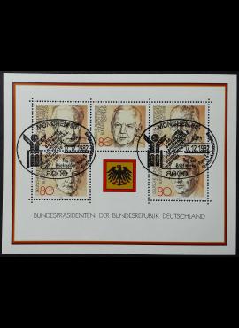 Vokietijos Federacinė Respublika (VFR), blokas Nr. 18, MiNr 1156-1160 Used (O)