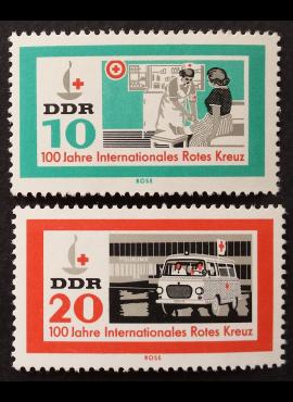 Vokietijos Demokratinė Respublika (VDR), pilna serija, MiNr 956-957 MNH**
