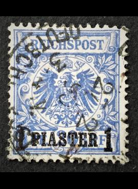 Vokietijos Reichas, Užsienio ir kolonijų paštas, Turkija, MiNr 8 Used (O)