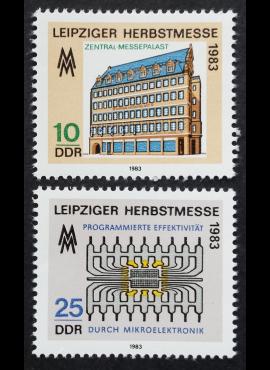 Vokietijos Demokratinė Respublika (VDR), pilna serija, MiNr 2822-2823 MNH**