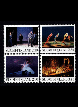 Suomija, pilna serija (iš bloko Nr. 10), MiNr 1229-1232 MNH**