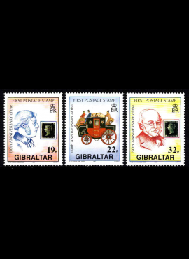 Gibraltaras, pilna serija, MiNr 598-600 MNH**