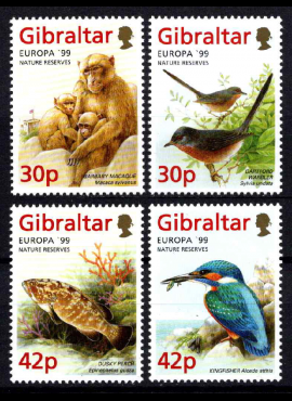  Gibraltaras, pilna serija, MiNr 852-855 MNH**