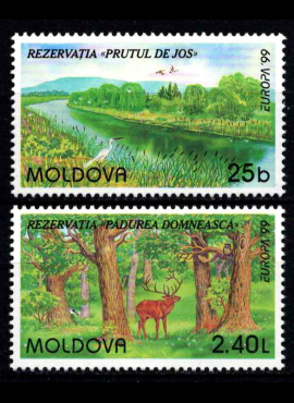 Moldova, pilna serija, MiNr 305-306 MNH**