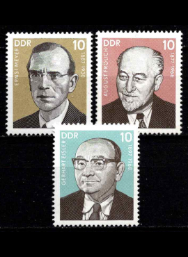 Vokietijos Demokratinė Respublika (VDR), pilna serija, MiNr 2264-2266 MNH**