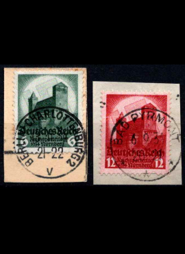 Vokietijos Reichas, pilna serija, MiNr 546-547 Used (O)