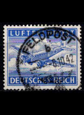 Vokietijos Reichas, oro paštas, MiNr 1 A Used (O)