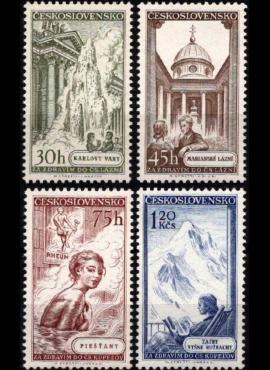Čekoslovakija, pilna serija, MiNr 958-961 MNH**