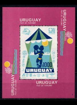 Urugvajus, blokas Nr. 20 MNH**