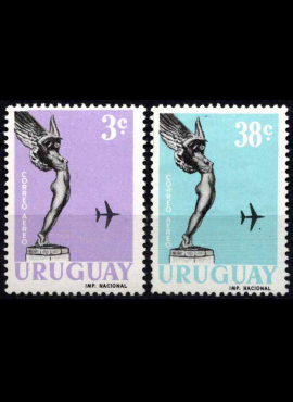 Urugvajus, MiNr 875, 877 MNH**