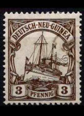 Vokietijos Reichas, Užsienio ir kolonijų paštas, Vokietijos Naujoji Gvinėja, MiNr 24 MH*