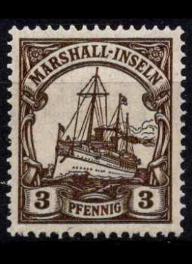 Vokietijos Reichas, Užsienio ir kolonijų paštas, Maršalo salos, MiNr 26 MNH**