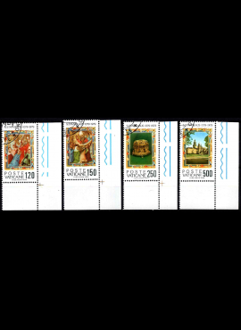 Vatikanas, pilna serija, MiNr 739-742 Used (O)