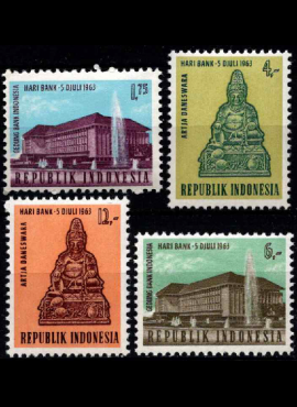 Indonezija, pilna serija, MiNr 409-412 MNH**