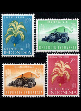 Indonezija, pilna serija, MiNr 388-391 MNH**