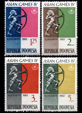 Indonezija, pilna serija, MiNr 333-336 MNH**