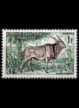 Prancūzijos Pusiaujo Afrika, MiNr 305 MLH*