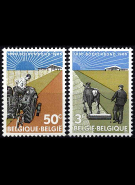 Belgija, pilna serija, MiNr 1397-1398 MNH**