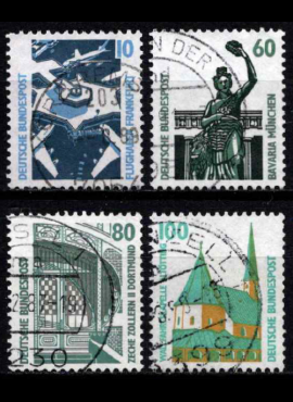 Vokietija, MiNr 1347, 1341-1342, 1406 Used (O)