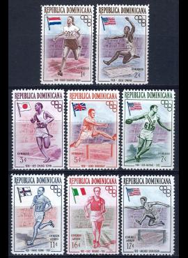 Dominikos Respublika, pilna serija MiNr 560-567 MNH** V