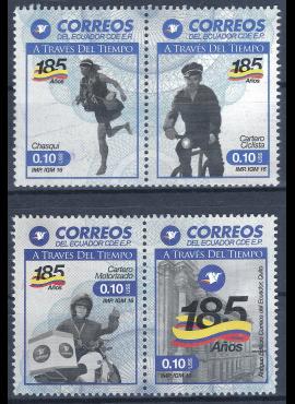 Ekvadoras, pilna serija MiNr 3742-3745 Used(O) V