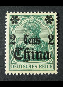 Vokietijos Reichas, Užsienio ir kolonijų paštas, Kinija, MiNr 39 MH*