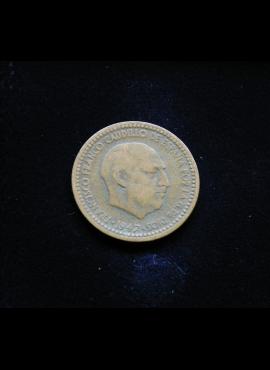 Ispanija, 1 peseta, 1947m *49