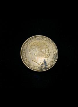 Ispanija, 1 peseta, 1953m *56