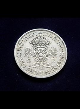 Didžioji Britanija, 2 šilingai 1948m