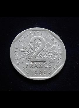 Prancūzija, 2 frankai 1982m
