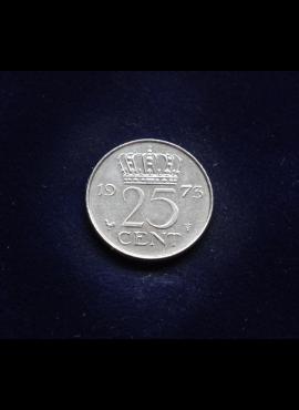 Nyderlandai, 25 centai 1973m